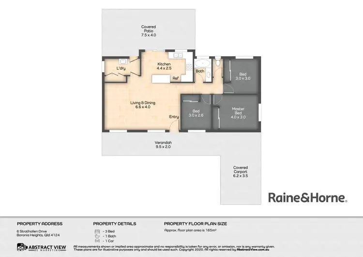 Floorplan of Homely house listing, 6 Strathallen Drive, Boronia Heights QLD 4124