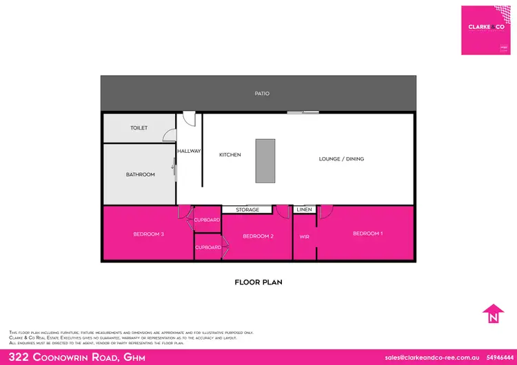 Floorplan of Homely rural property listing, 322 Coonowrin Road, Glass House Mountains QLD 4518