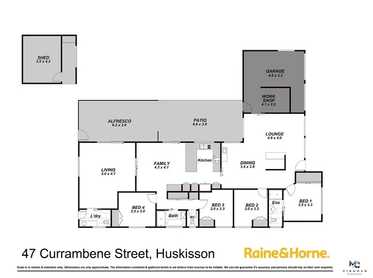Floorplan of Homely house listing, 47 Currambene Street, Huskisson NSW 2540