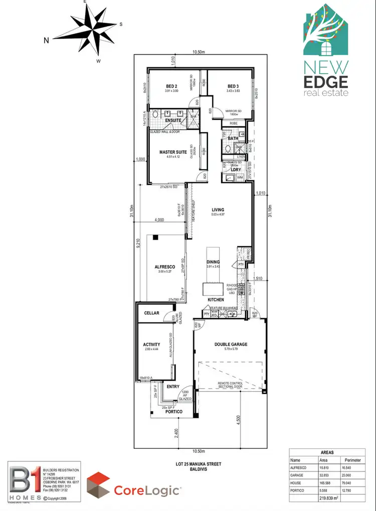 Floorplan of Homely house listing, 7 Manuka Street, Baldivis WA 6171