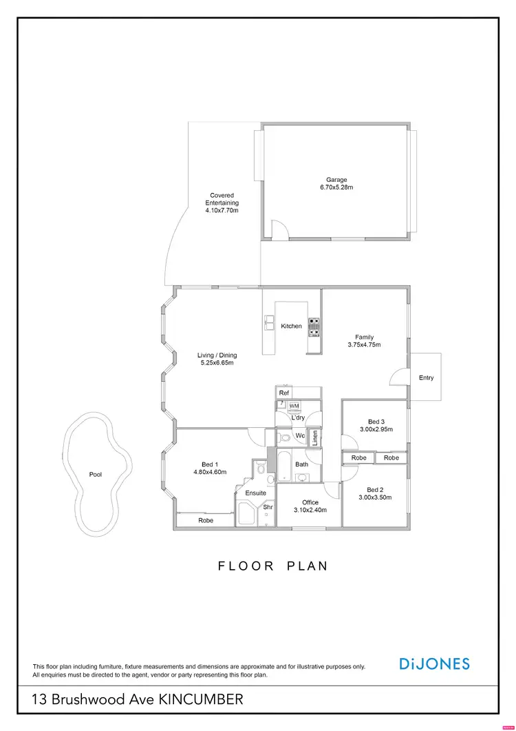 Floorplan of Homely house listing, 13 Brushwood Avenue, Kincumber NSW 2251