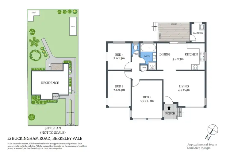 Floorplan of Homely house listing, 12 Buckingham Road, Berkeley Vale NSW 2261