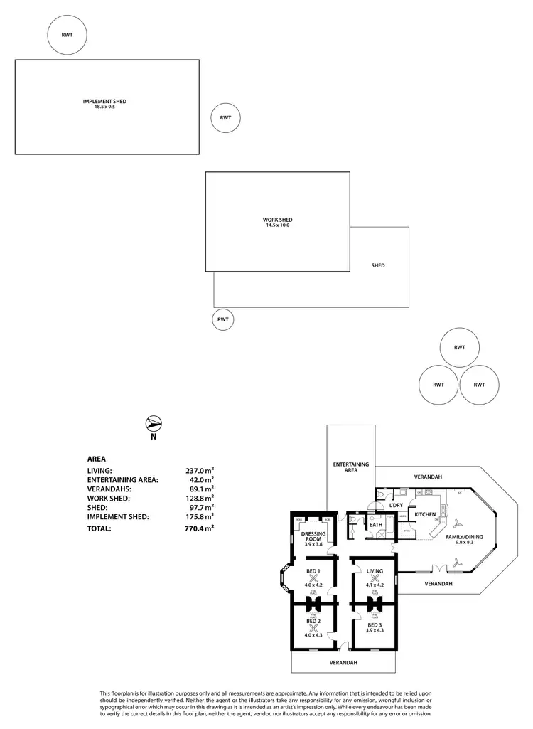 Floorplan of Homely house listing, 7 Swamp Road, Strathalbyn SA 5255