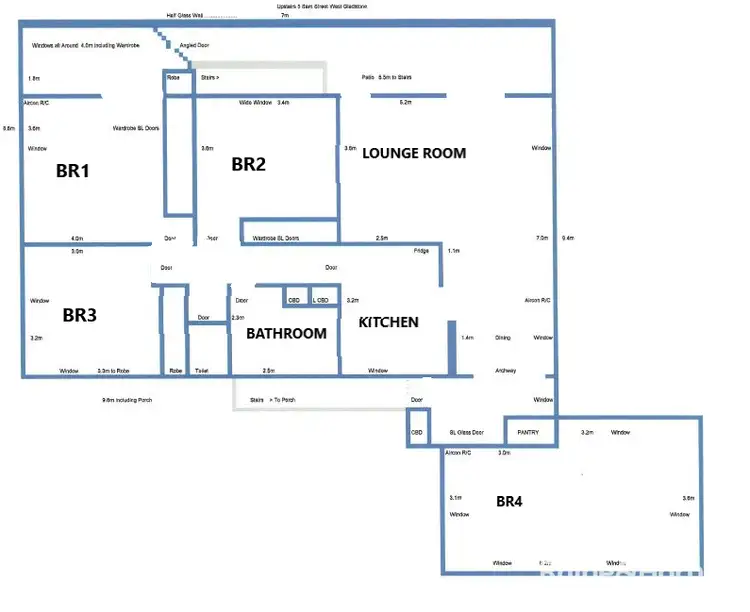 Floorplan of Homely house listing, 5 Sam Street, West Gladstone QLD 4680