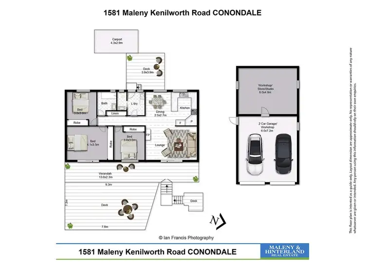 Floorplan of Homely other listing, 1581 Maleny Kenilworth Road, Conondale QLD 4552