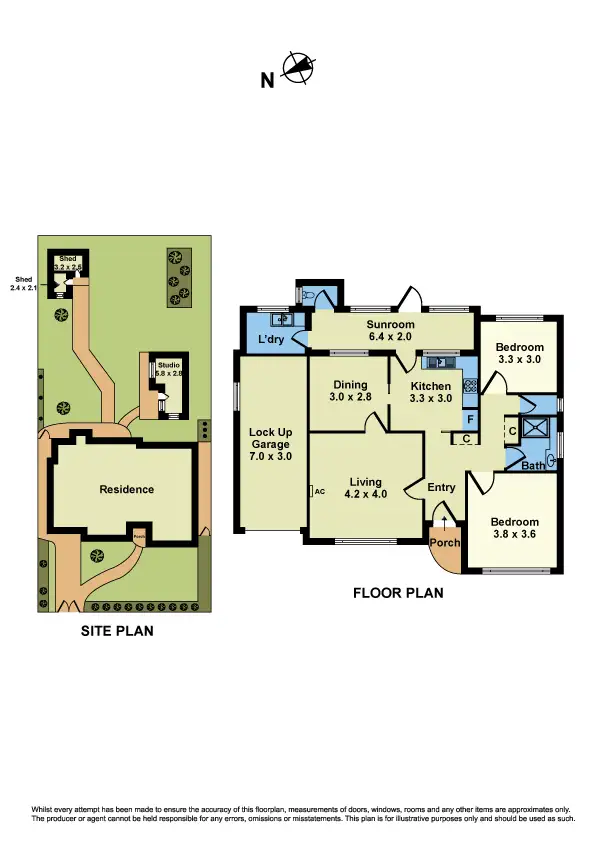 Floorplan of Homely house listing, 62 Gordon Street, Newport VIC 3015