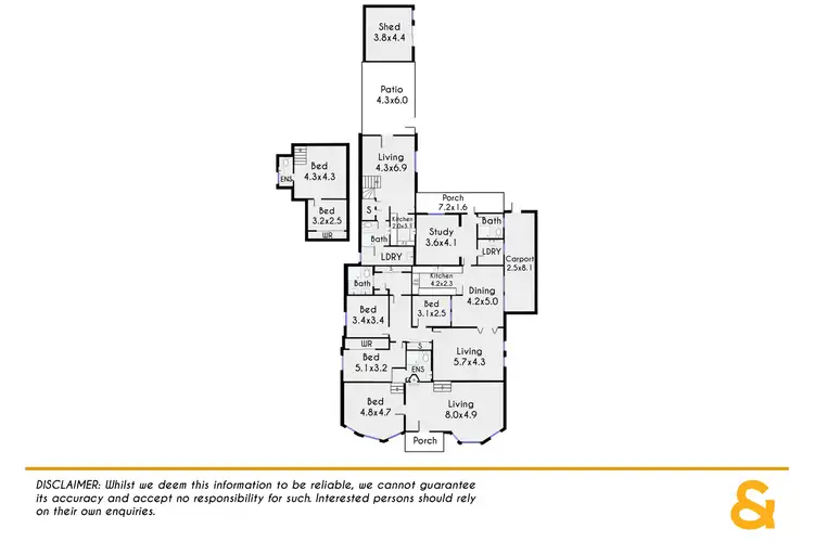 Floorplan of Homely house listing, 3 Elliott Street, Kingswood NSW 2747