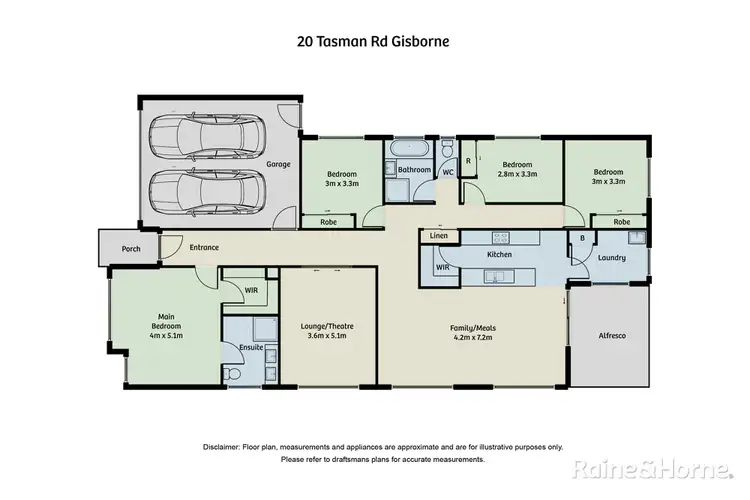 Floorplan of Homely house listing, 20 Tasman Road, Gisborne VIC 3437