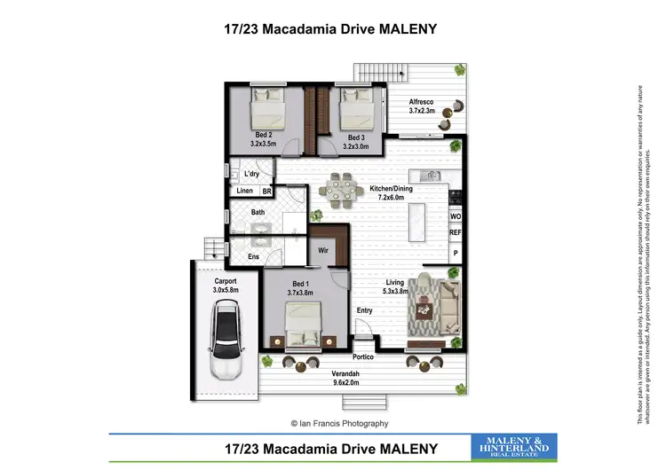 Floorplan of Homely house listing, 17/23 Macadamia Drive 'Living Gems', Maleny QLD 4552