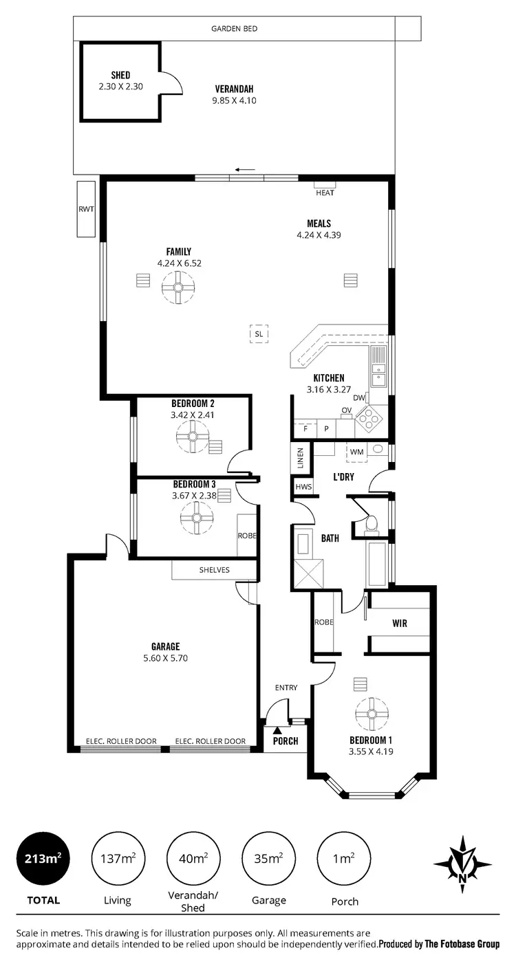 Floorplan of Homely house listing, 27 Baume Circuit, Old Reynella SA 5161