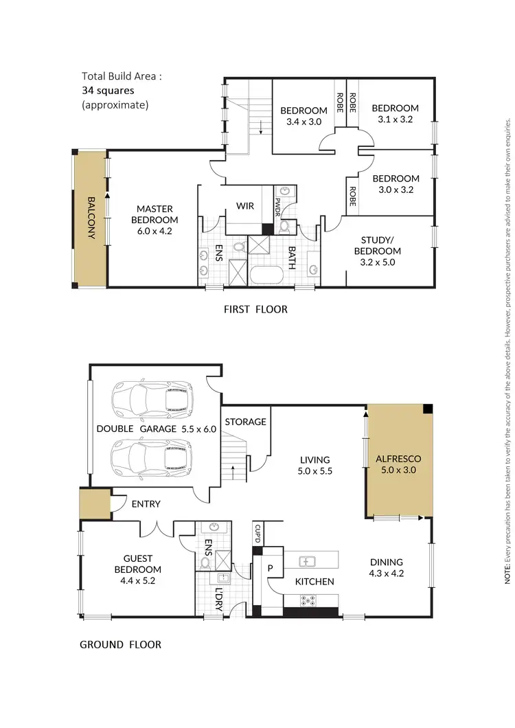 Floorplan of Homely house listing, 39 Seagrass Crescent, Point Cook VIC 3030
