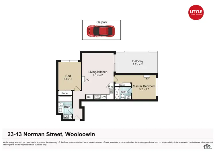 Floorplan of Homely apartment listing, 23/13-15 Norman Street, Wooloowin QLD 4030