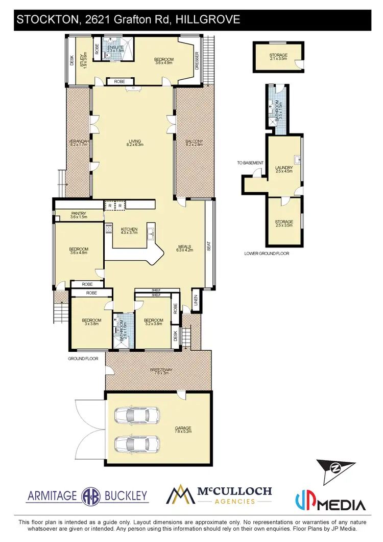 Floorplan of Homely rural property listing, 2621 Waterfall Way, Armidale NSW 2350