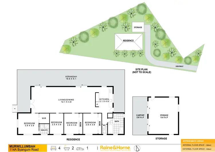 Floorplan of Homely house listing, 114A Byangum Road, Murwillumbah NSW 2484