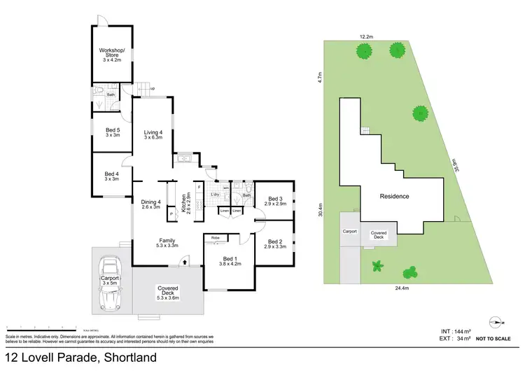 Floorplan of Homely house listing, 12 Lovell Parade, Shortland NSW 2307
