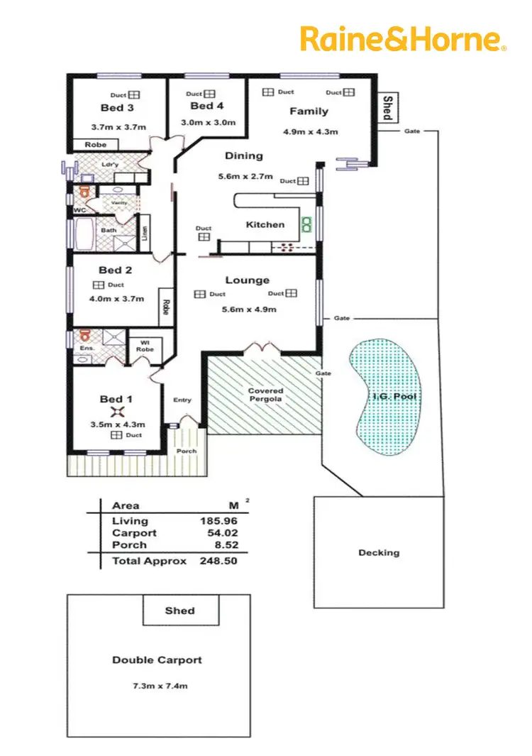 Floorplan of Homely house listing, 27 Glengyle Avenue, Blackwood SA 5051