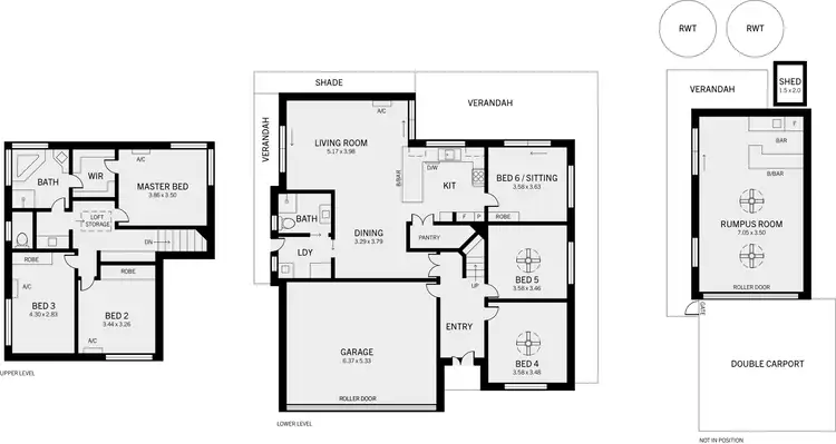 Floorplan of Homely house listing, 1 Ward Avenue, Eden Hills SA 5050