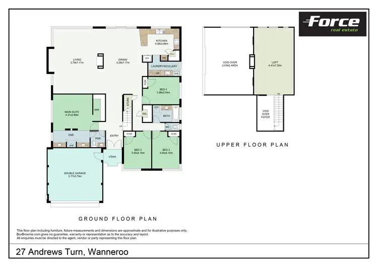 Floorplan of Homely house listing, 27 Andrews Turn, Wanneroo WA 6065
