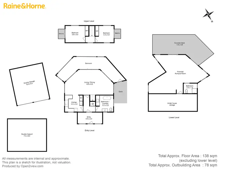 Floorplan of Homely house listing, 39 Riviera Drive, Carlton TAS 7173