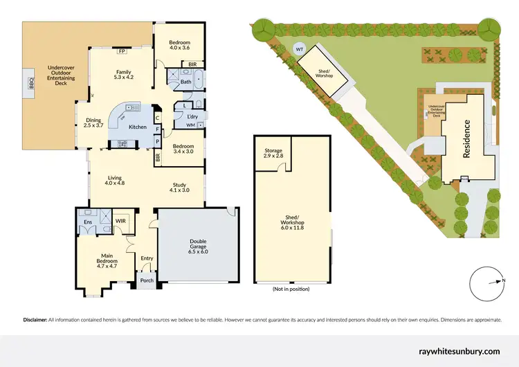 Floorplan of Homely house listing, 8 Lauren Court, Gisborne VIC 3437