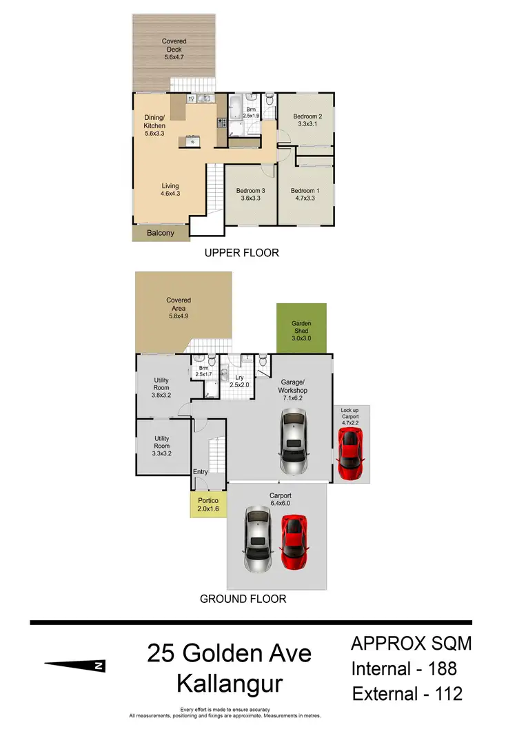Floorplan of Homely house listing, 23 Golden Avenue, Kallangur QLD 4503