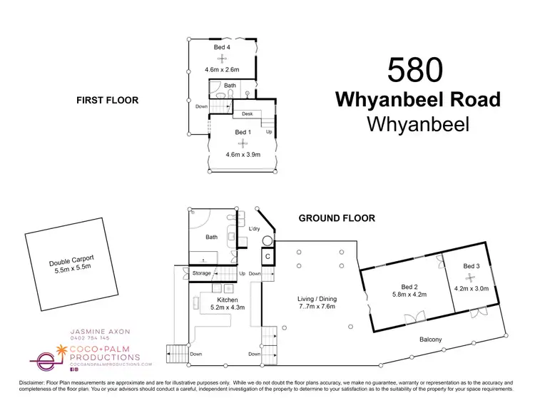 Floorplan of Homely house listing, 580 Whyanbeel Road, Whyanbeel QLD 4873