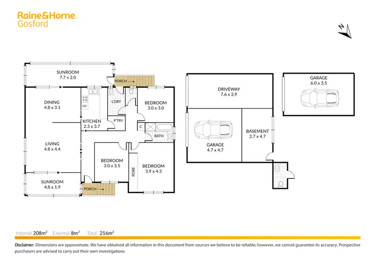 Floorplan of Homely house listing, 7 Thornley Street, Wyoming NSW 2250