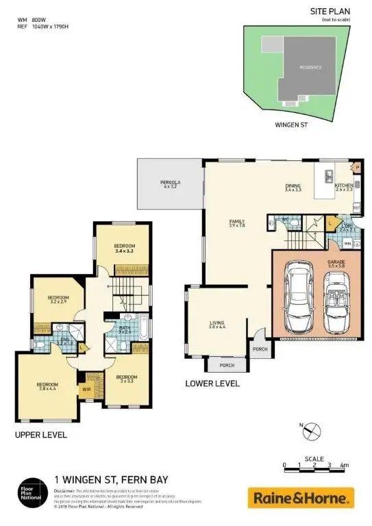 Floorplan of Homely house listing, 1 Wingen Street, Fern Bay NSW 2295