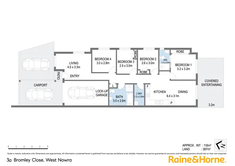 Floorplan of Homely house listing, 3A Bromley Close, West Nowra NSW 2541