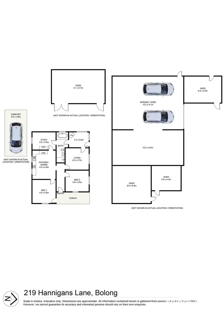 Floorplan of Homely house listing, 219 Hanigans Lane, Meroo Meadow NSW 2540