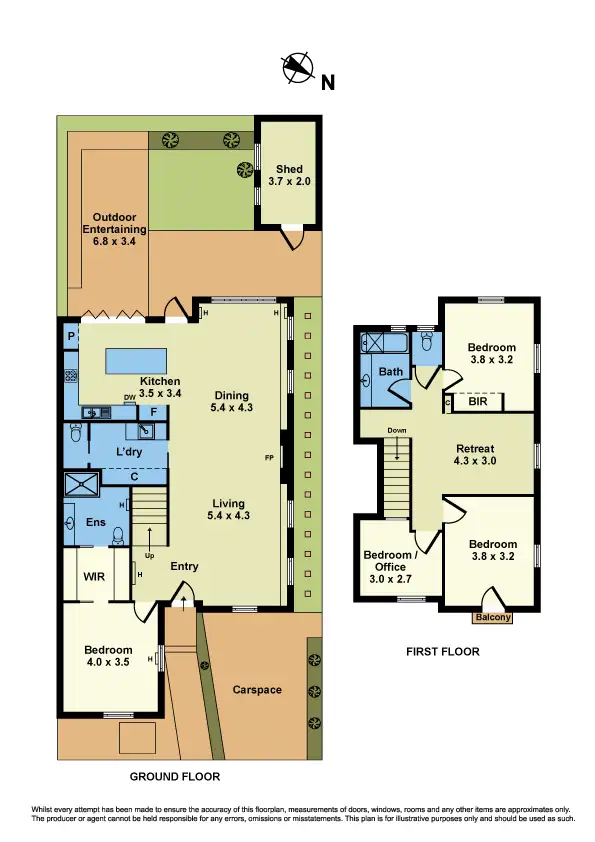 Floorplan of Homely house listing, 85 Princes Street, Williamstown VIC 3016