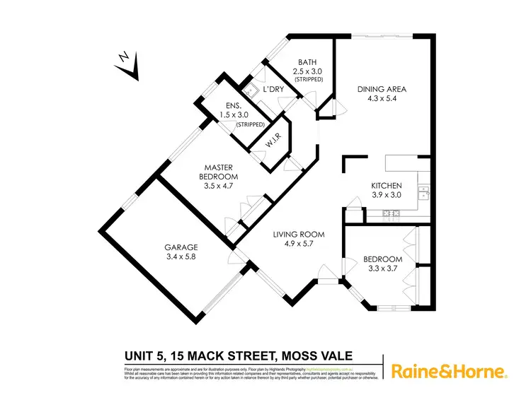 Floorplan of Homely villa listing, 5/15 Mack Street, Moss Vale NSW 2577