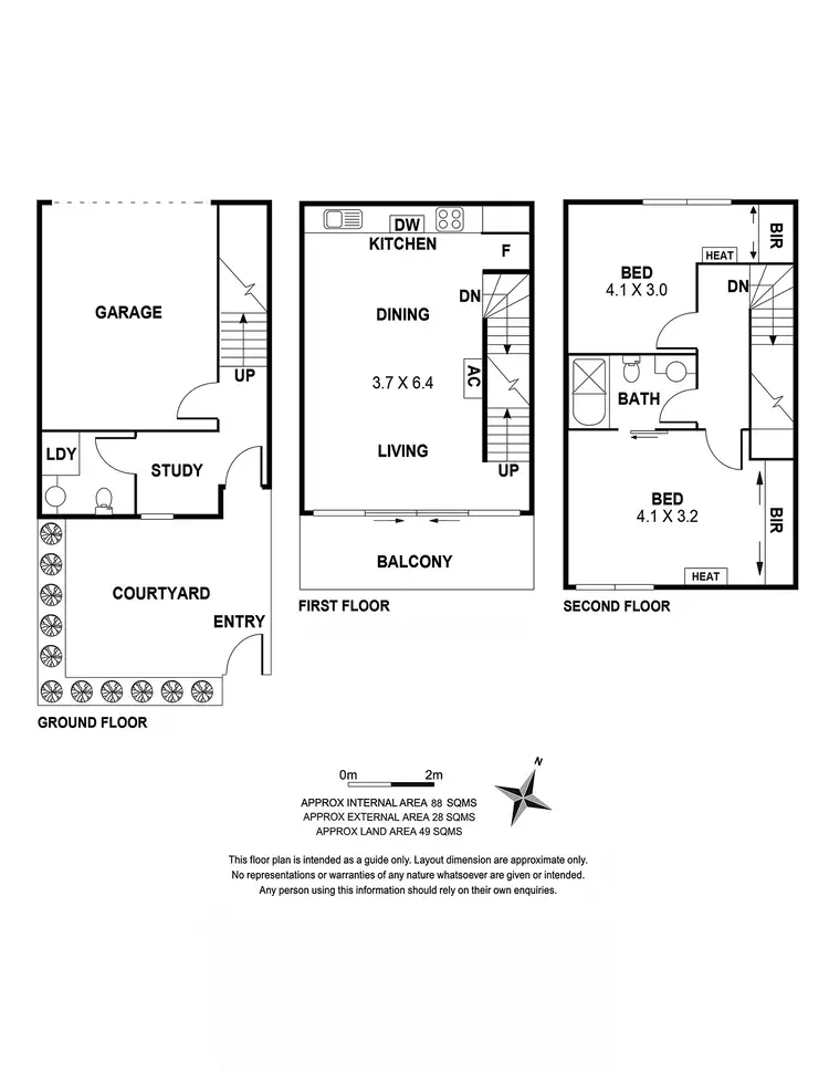 Floorplan of Homely townhouse listing, 11 Yellow Box Lane, Burwood VIC 3125