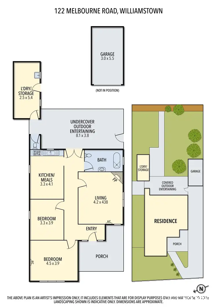 Floorplan of Homely house listing, 122 Melbourne Road, Williamstown VIC 3016