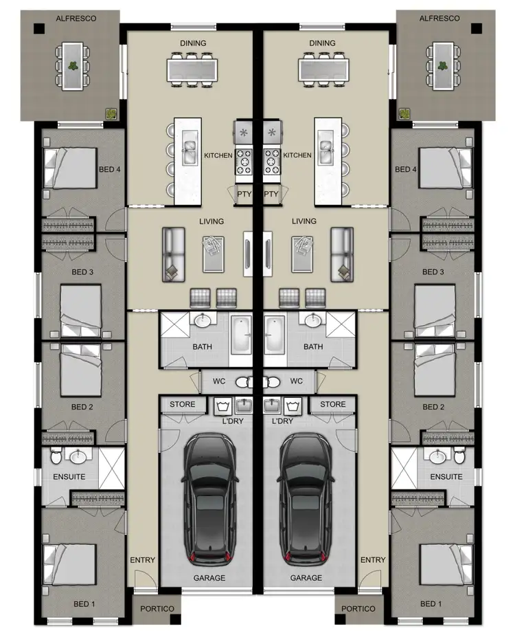 Floorplan of Homely house listing, 2/23 Bendoura Street, Mollymook NSW 2539