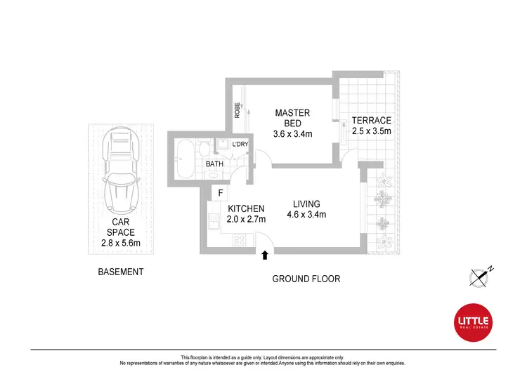 Floorplan of Homely apartment listing, 7/26 Eric Road, Artarmon NSW 2064