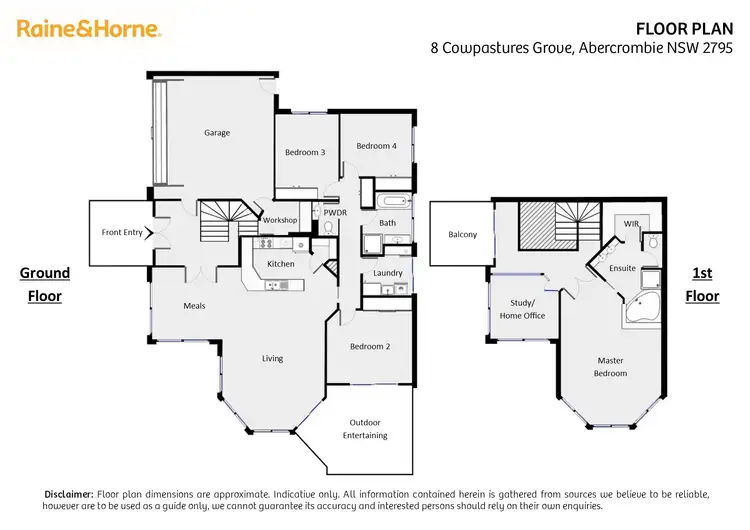Floorplan of Homely house listing, 8 Cowpastures Grove, Abercrombie NSW 2795