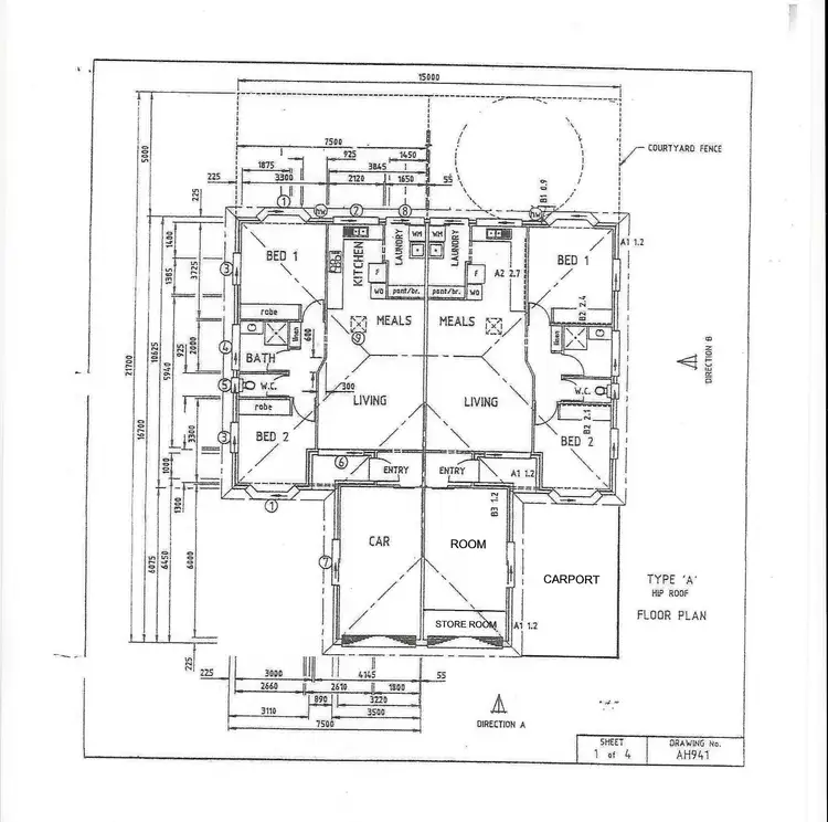 Floorplan of Homely villa listing, 20/735 Trouts Road, Aspley QLD 4034