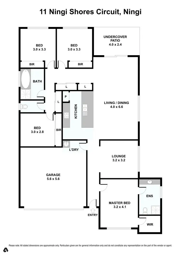 Floorplan of Homely house listing, 11 Ningi Shores Circuit, Ningi QLD 4511