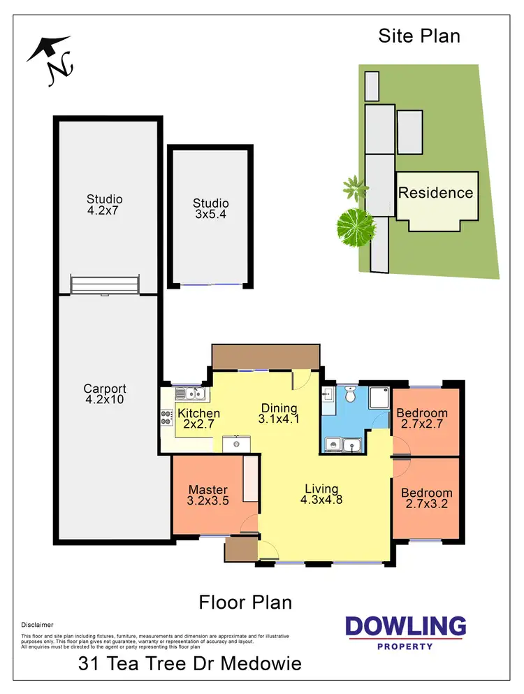 Floorplan of Homely house listing, 31 Tea Tree Drive, Medowie NSW 2318
