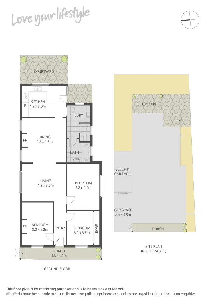 Floorplan of Homely house listing, 110-112 George Street, Erskineville NSW 2043
