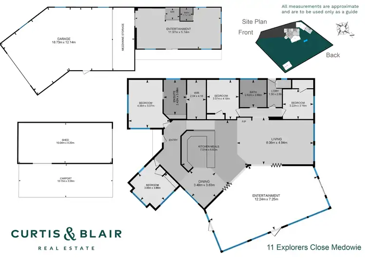 Floorplan of Homely house listing, 11 Explorers Close, Medowie NSW 2318
