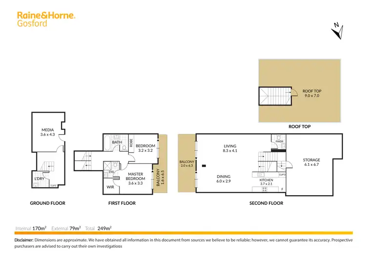Floorplan of Homely apartment listing, 45/24-26 Watt Street, Gosford NSW 2250