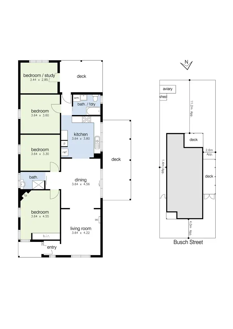 Floorplan of Homely house listing, 13 Busch Street, West Footscray VIC 3012