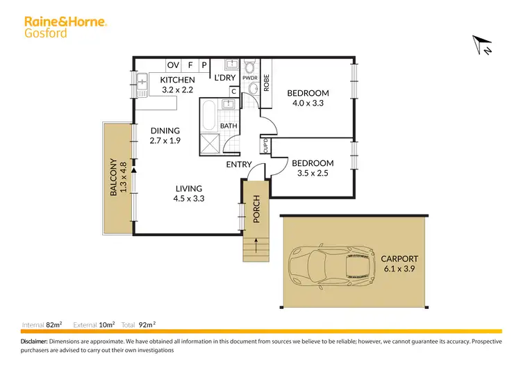 Floorplan of Homely villa listing, 20/31 Fiona Street, Point Clare NSW 2250