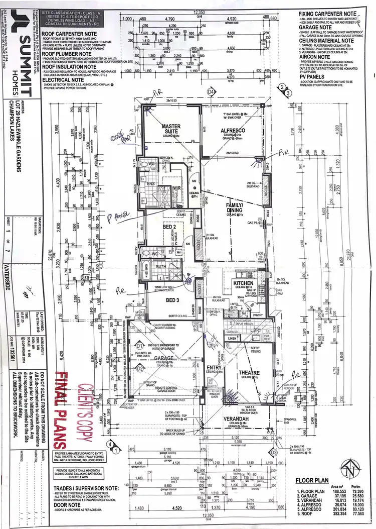 Floorplan of Homely house listing, 18 Hazewinkel Gardens, Champion Lakes WA 6111