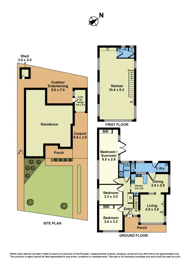Floorplan of Homely house listing, 85 Millers Road, Altona VIC 3018