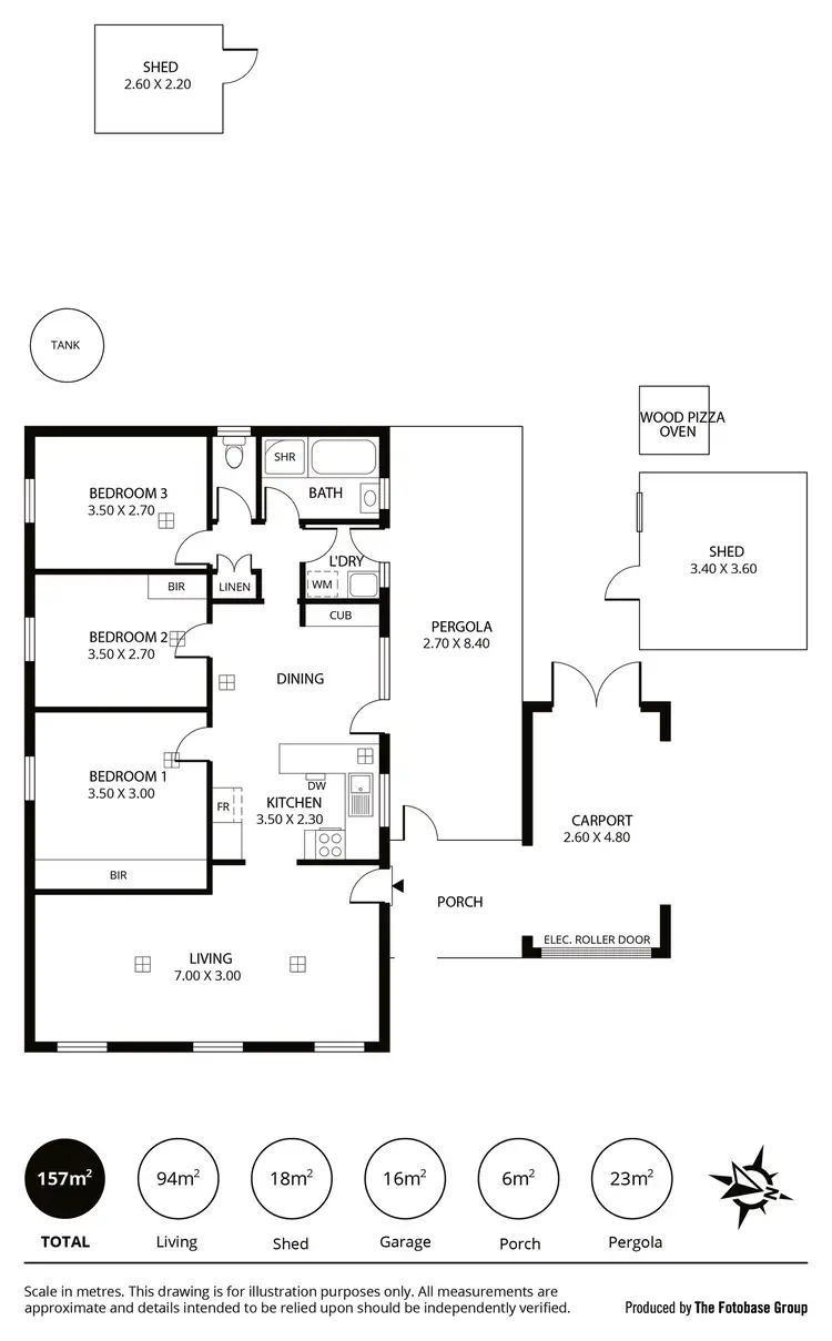 Floorplan of Homely house listing, 19 Candy Street, Morphett Vale SA 5162