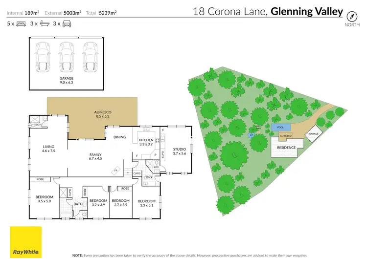 Floorplan of Homely rural property listing, 18 Corona Lane, Glenning Valley NSW 2261
