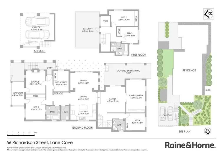 Floorplan of Homely house listing, 56 Richardson Street West, Lane Cove NSW 2066
